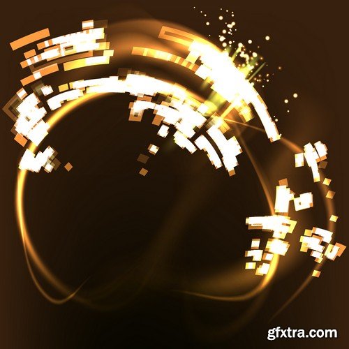 Stock Vectors - Abstract light background 2, 25xEPS