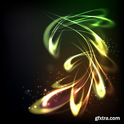 Stock Vectors - Abstract light background 2, 25xEPS