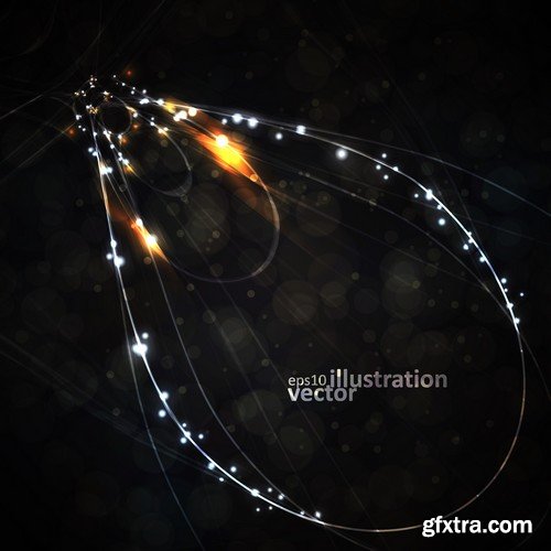 Stock Vectors - Abstract light background 2, 25xEPS