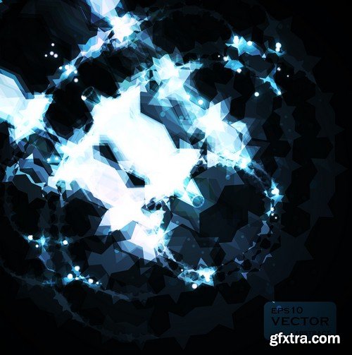 Stock Vectors - Abstract light background 2, 25xEPS