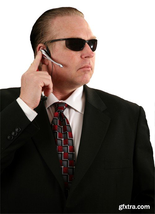 Stock Photos - Security man 2, 25xJPG