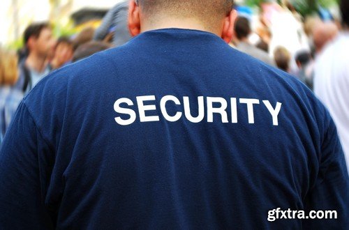 Stock Photos - Security man 2, 25xJPG