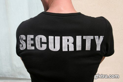 Stock Photos - Security man 2, 25xJPG