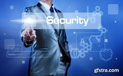 Stock Photos - Security man 2, 25xJPG