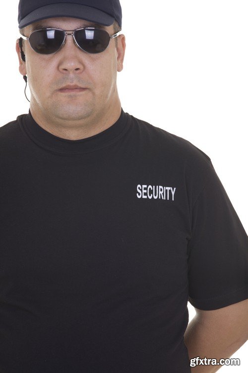 Stock Photos - Security man 2, 25xJPG