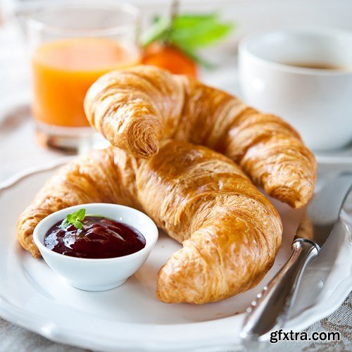 Croissant Collection, 25xUHQ JPEG