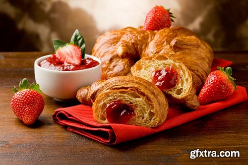 Croissant Collection, 25xUHQ JPEG