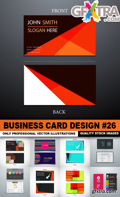 Business Card Design #26 - 25 Vector