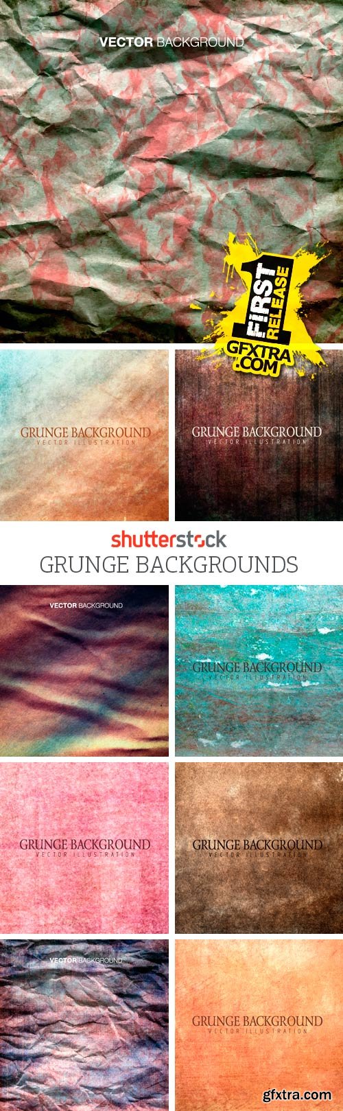 Amazing SS - Grunge Backgrounds, 25xEPS