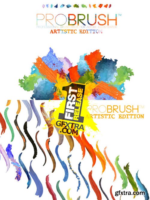 41 Artistic Illustrator Brushes - ProBrush