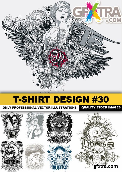 T-Shirt Design #30 - 25xEPS