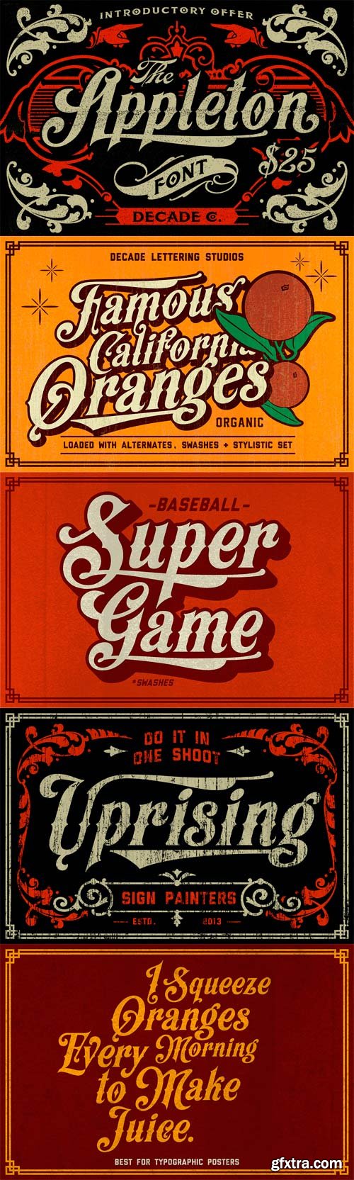 Appleton Font for $35