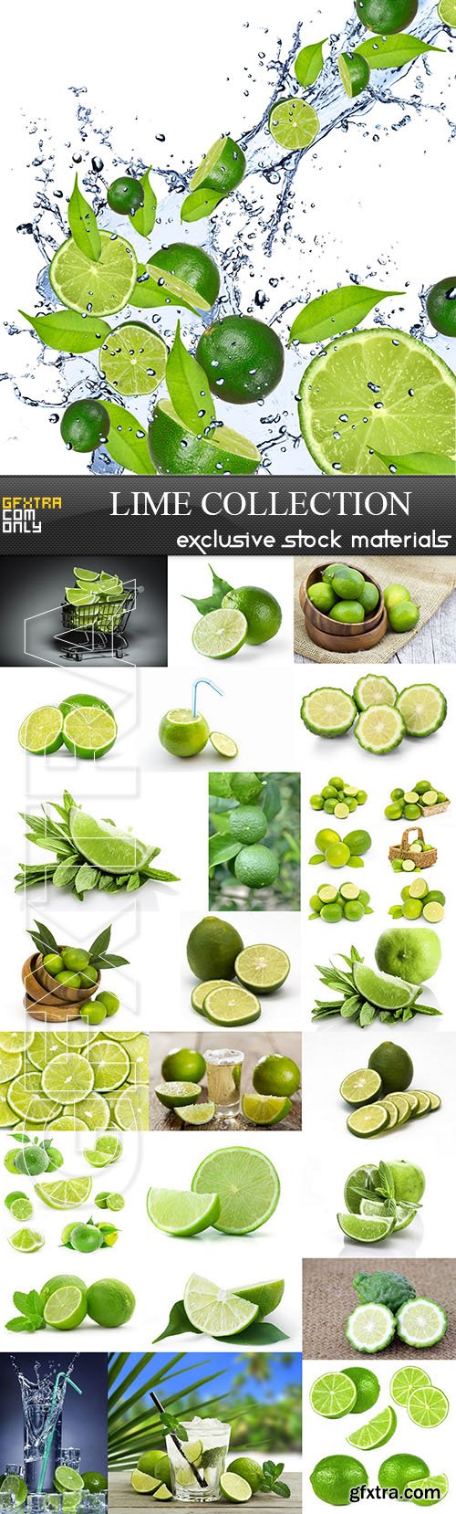 Lime Collection, 25xUHQ JPEG