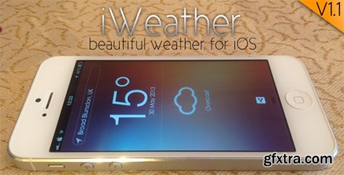 CodeCanyon - iWeather v1.1 - a beautiful weather client for iOS