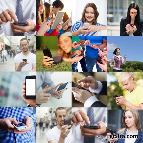 People And Mobile Phone - 25 HQ Images