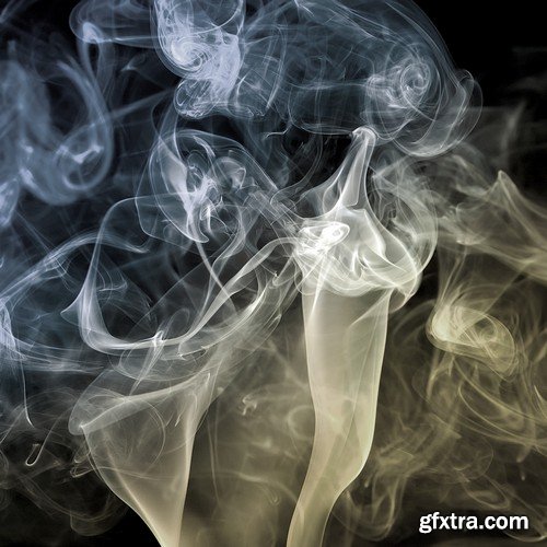 Stock Photos - Smoke, 25xJPG