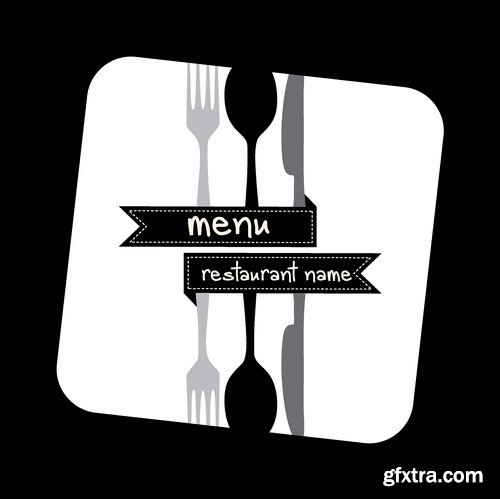 Stock Vectors - Menu Mix 8, 25xEPS