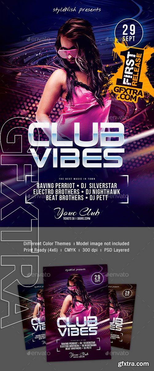 Club Vibes Flyer - GraphicRiver 8914184