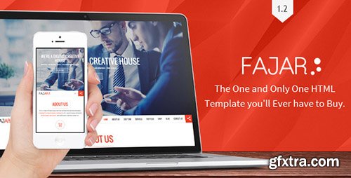 ThemeForest - Fajar v1.2 - One Page Multi-Purpose Design - FULL