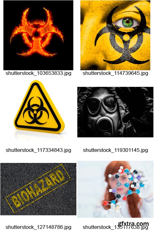 Amazing SS - Biohazard & Gas Mask, 25xJPGs