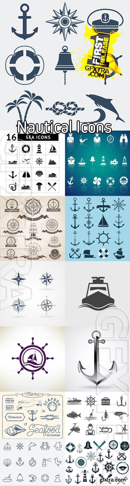 Vector - Nautical Icons