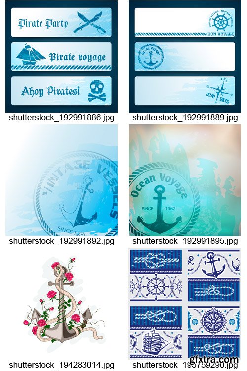 Amazing SS - Nautical Elements, 25xEPS