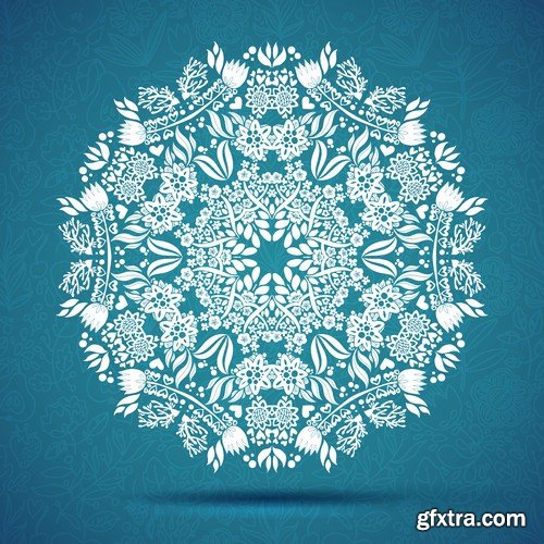 Stock Vectors - Ornament background, 25xEPS