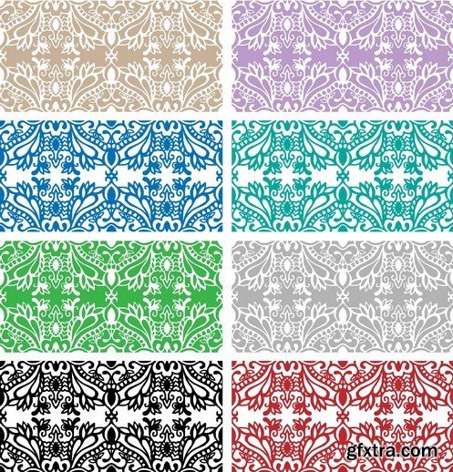 Stock Vectors - Ornament background, 25xEPS