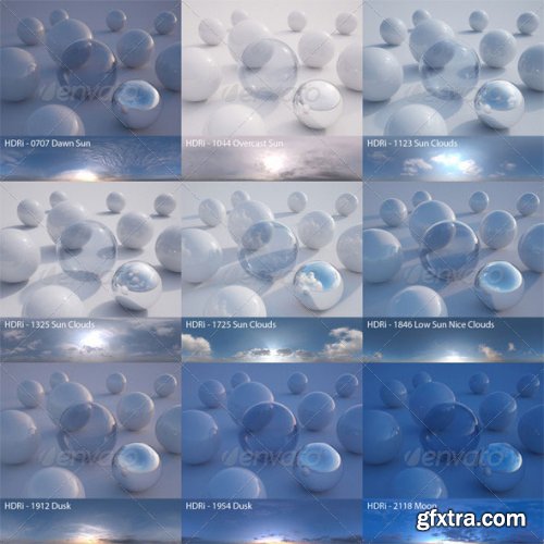 3dOcean - HDRi - Pack 001