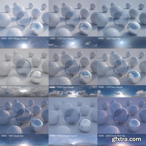 3dOcean - HDRi - Pack 003