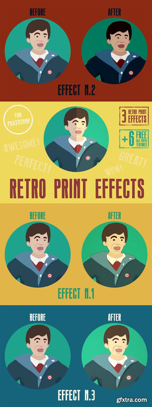 Retro Print Effects