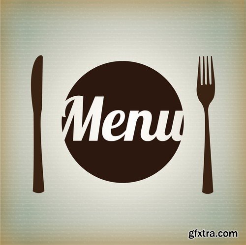 Stock Vectors - Menu Mix 9, 25xEPS