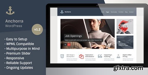 ThemeForest - Anchorra v1.1.0 - Multipurpose WordPress Theme