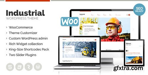 ThemeForest - Industrial v2.3.1 - Multi-Purpose Responsive WP Theme