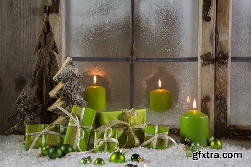 Holiday candles 5 UHQ Jpeg