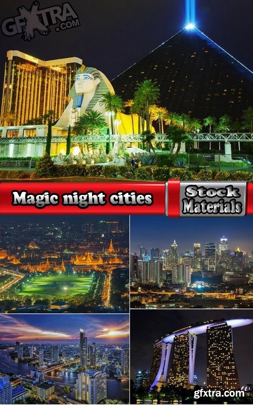 Magic night cities 5 UHQ Jpeg