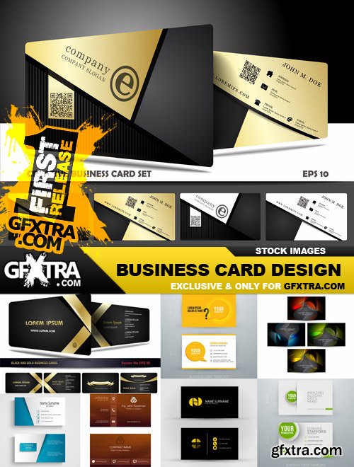 Business Card Design #28 - 25 Vector