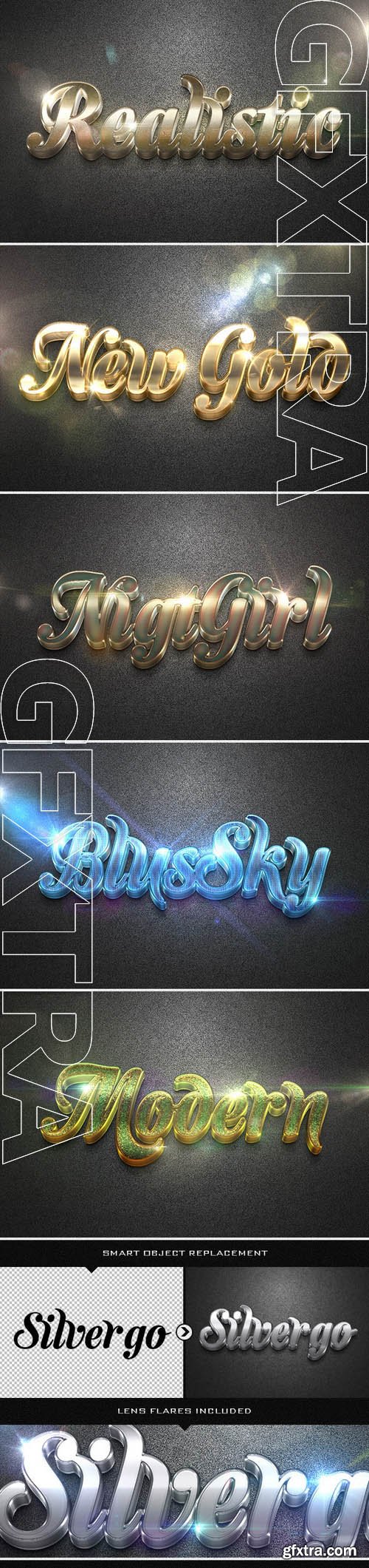 3D Collection Text Effects GO.1 - GraphicRiver 8842156