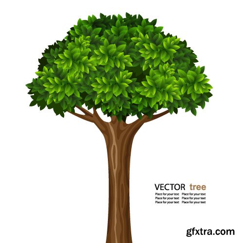 Vector Trees Collection - 25x EPS