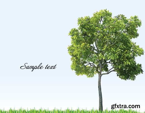 Vector Trees Collection - 25x EPS