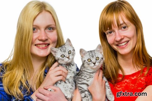 Different people with their pets 25 UHQ Jpeg