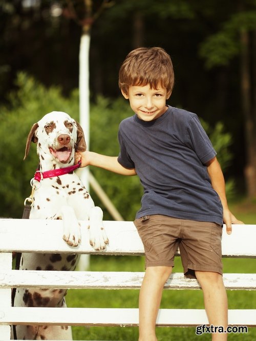 Different people with their pets 25 UHQ Jpeg