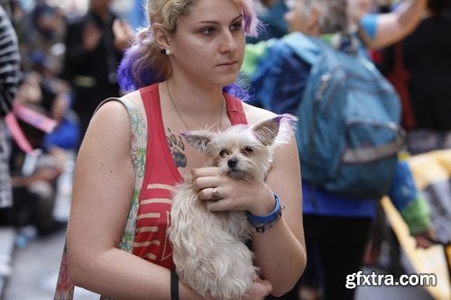 Different people with their pets 25 UHQ Jpeg