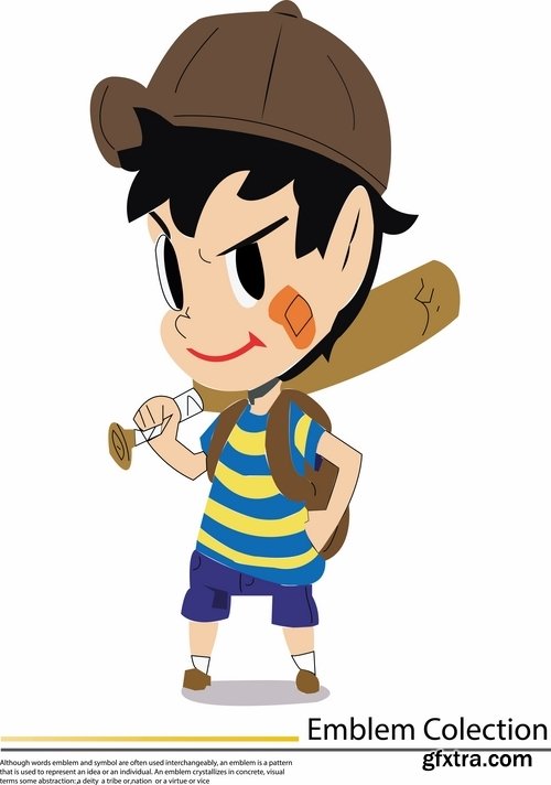 Funny cartoon sports men in vector 25 Eps