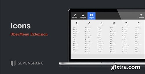 CodeCanyon - UberMenu - Icons Extension v3.0