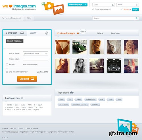 ImageTize - Image Hosting Script v3.0.4