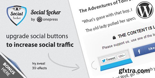 CodeCanyon - Social Locker v3.6.9 for Wordpress