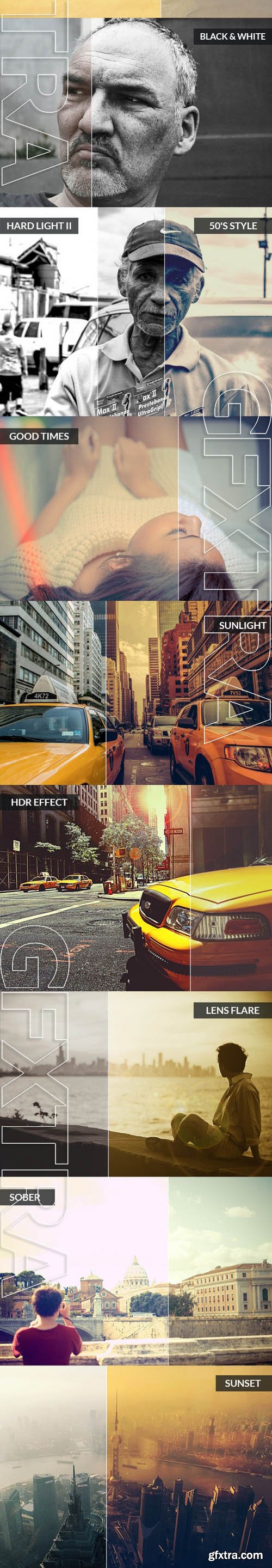 50 High Quality Actions Set - GraphicRiver 8980835