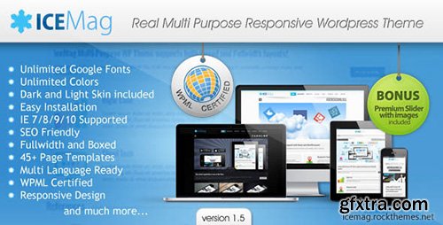 ThemeForest - iceMag v1.5 - Multi Purpose Responsive Theme