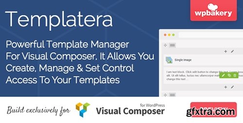 CodeCanyon - Templatera v1.0.5 - Template Manager for Visual Composer